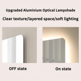 27.5x59.1inch Frameless with light bathroom mirror LED Anti-Fog Bathroom Mirrors Modern Dimmable Wall Mounted